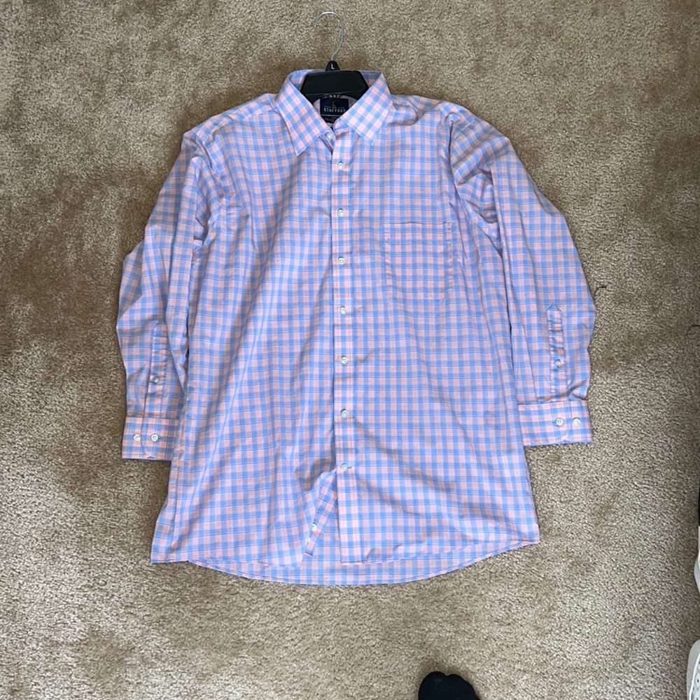 Stafford button up dress shirt